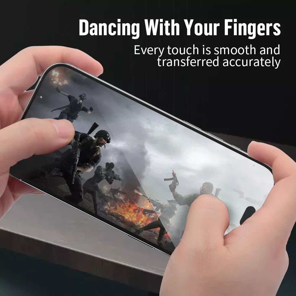 Iphone 16 Pro max - Blueo Anti Static HD 2.5D Tempered Glass Screen protector