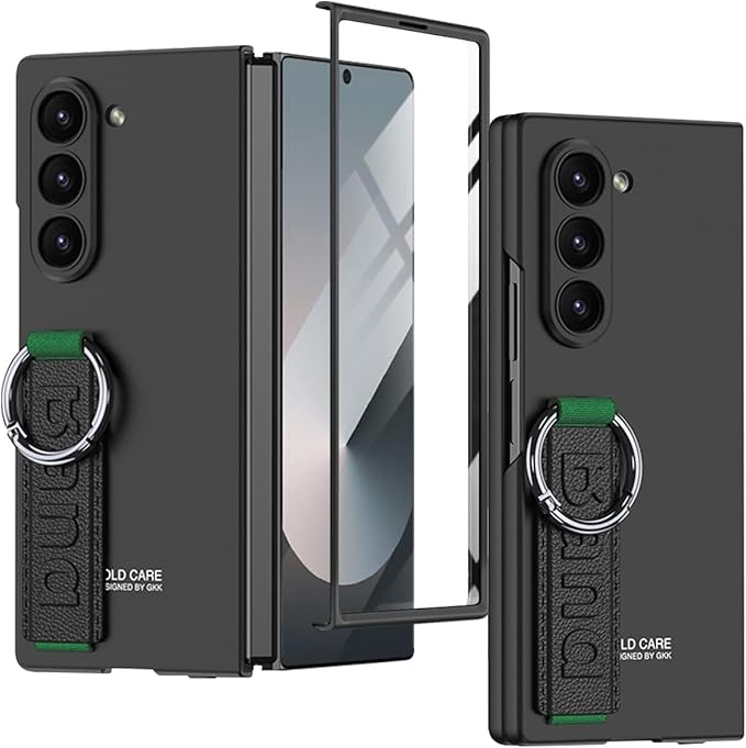 GKK All-included Wrist-Strap Hinge Ring Case for Samsung Galaxy Z Fold 7