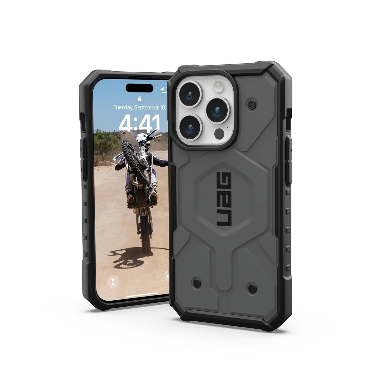 iPhone 16 Pro Max UAG Pathfinder Series Case with Magsafe - Grey