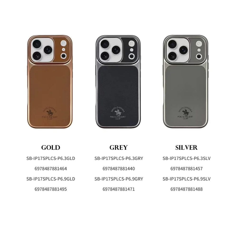 Santa Barbara Polo & Racquet Club Premium Metallic iPhone Case