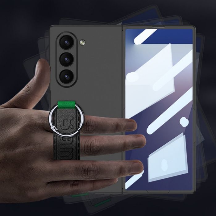 GKK All-included Wrist-Strap Hinge Ring Case for Samsung Galaxy Z Fold 7