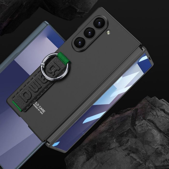 GKK All-included Wrist-Strap Hinge Ring Case for Samsung Galaxy Z Fold 7
