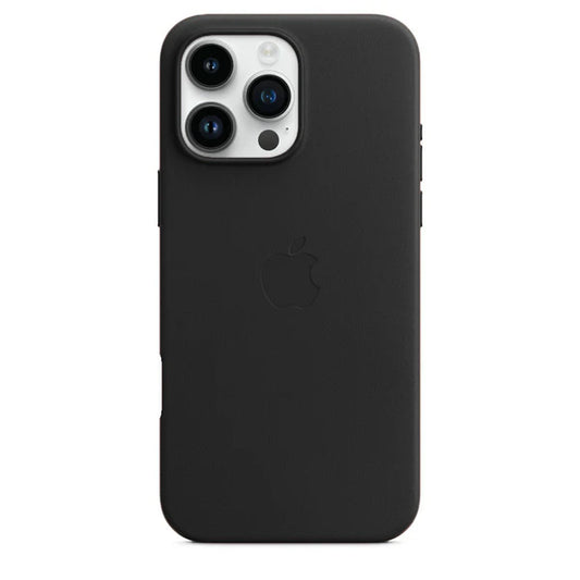 iPhone 16 Pro Leather Back Cover Case