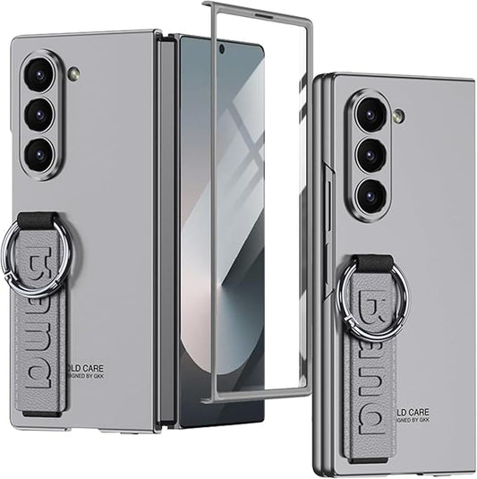 GKK All-included Wrist-Strap Hinge Ring Case for Samsung Galaxy Z Fold 7