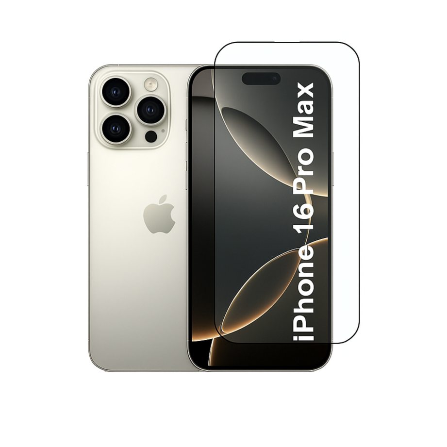 Iphone 16 Pro Max | Ultra-Clear Tempered glass | Screen Protector
