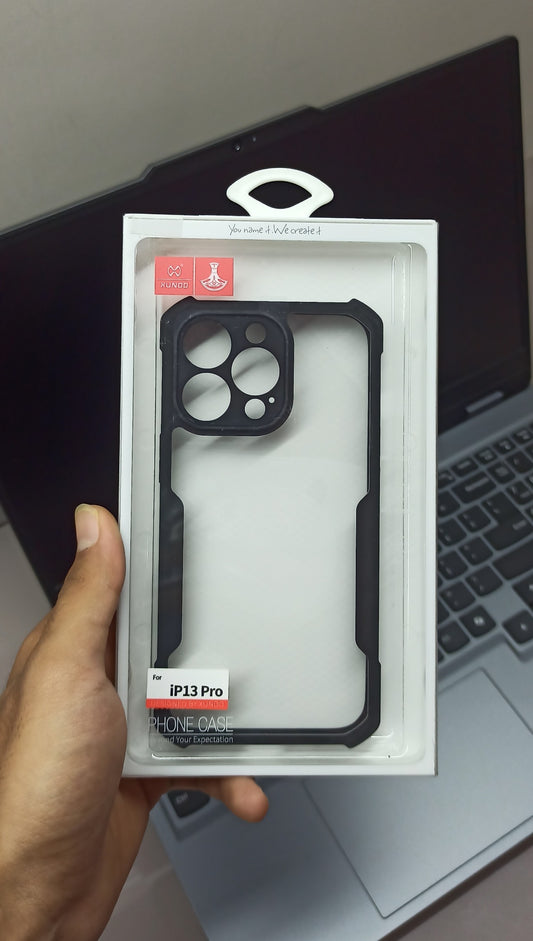 Xundd Shockproof Transparent Case for iPhone 13 Pro