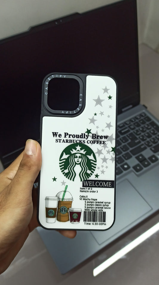 Starbucks Theme Printed Case for iPhone 13 Pro Max