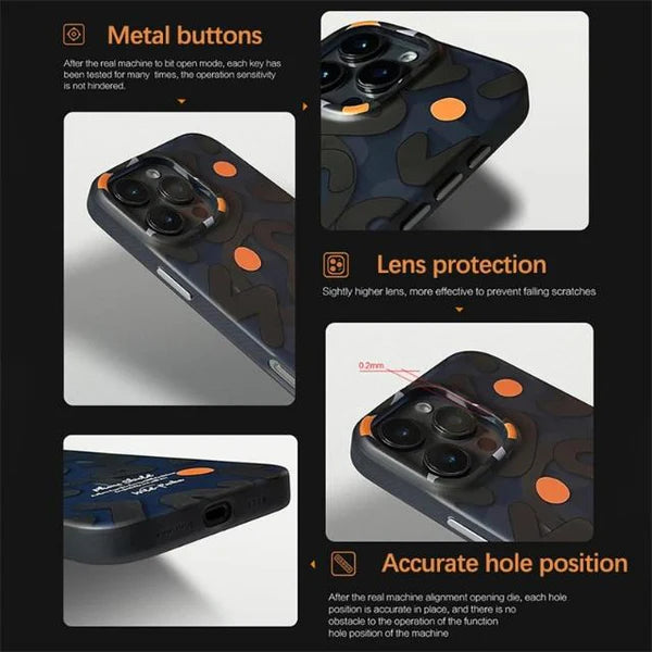 Iphone 16 Pro :Original Graffiti Ornaments Magsafe Magnetic Case