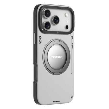 Youngkit Camera-Style Protective Case with Magnetic Macsafe – Leather Finish